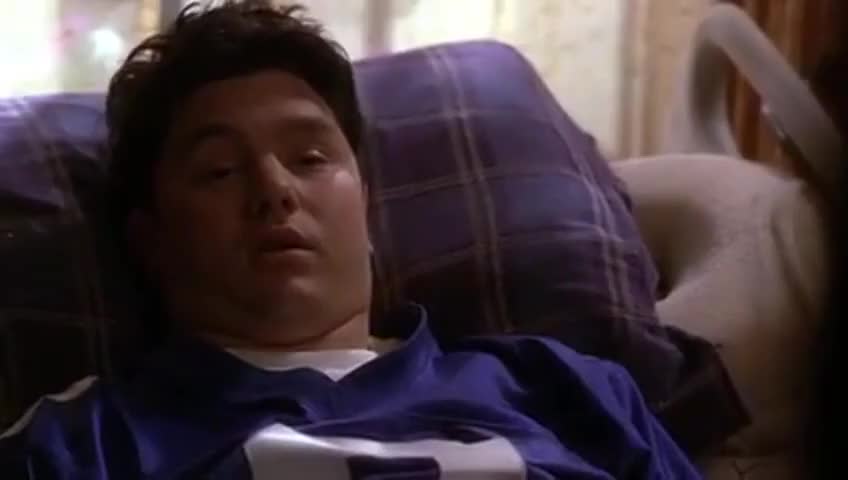 Clip of quote: I used to just lie in bed and scream.