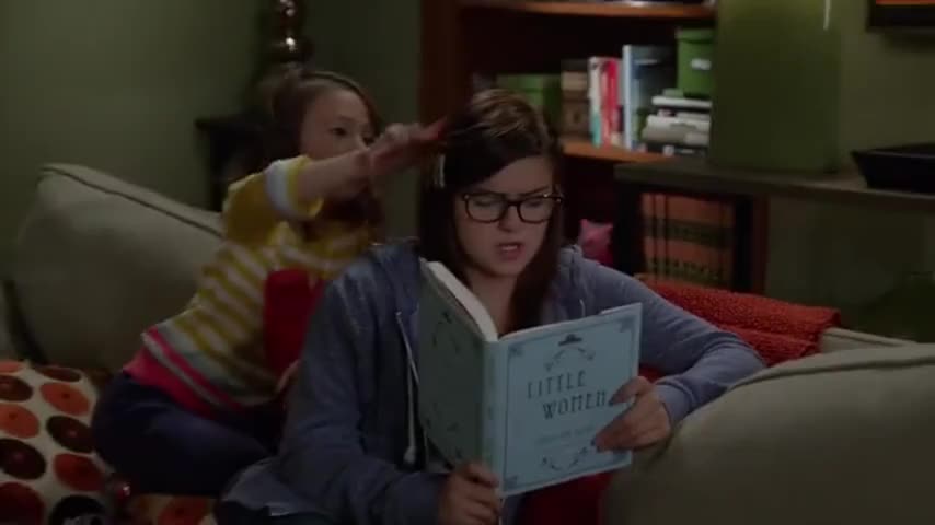 Clip of quote: 'I hate affected, niminy-piminy chits!"'