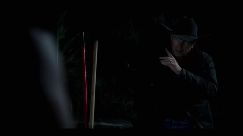 Clip of quote: That fence is mine.