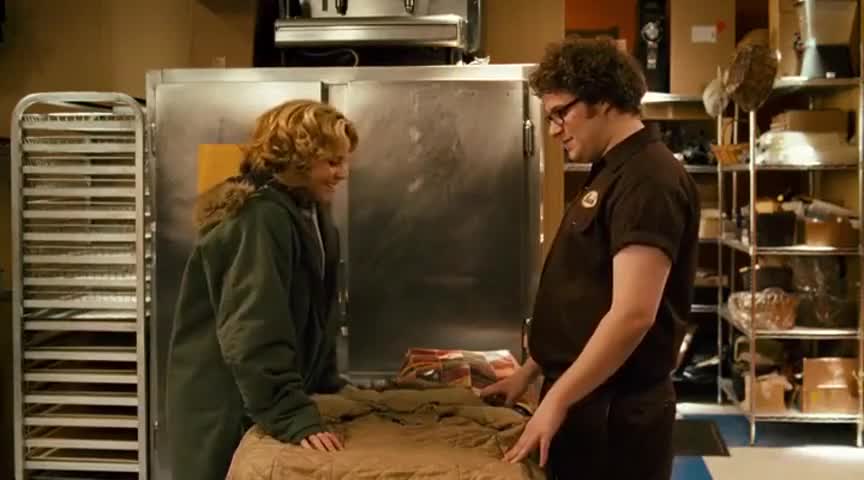 Clip of quote: - When she kills him. - With a gun.