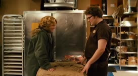Clip of quote: - When she kills him. - With a gun.