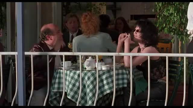 Clip of quote: The woman, she looks familiar.