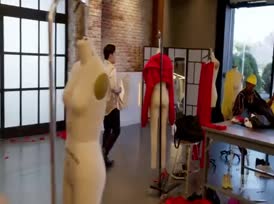 Clip of quote: - That sequin thing. - Where you going?