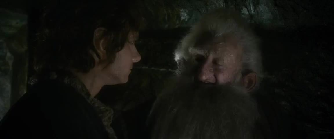 Clip of quote: The courage of Hobbits.