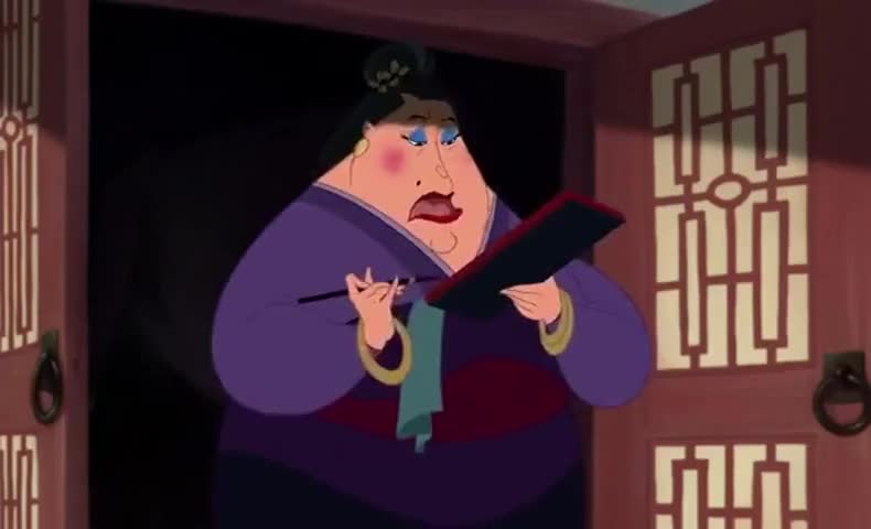 Clip of quote: Fa Mulan.