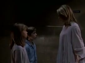 Clip of quote: He comes at night. The grown-ups don't see him.