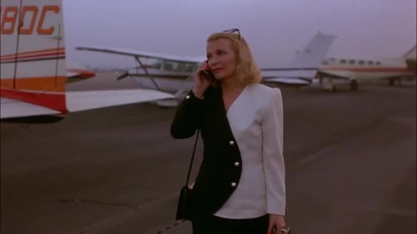 Clip of quote: No, I promise I'll call him just as soon as I get my luggage.