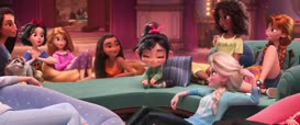 Clip of quote: It was lovely to meet you, Vanellope.