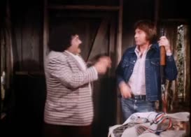 Clip of quote: Don't Iook at me. I've been sick.