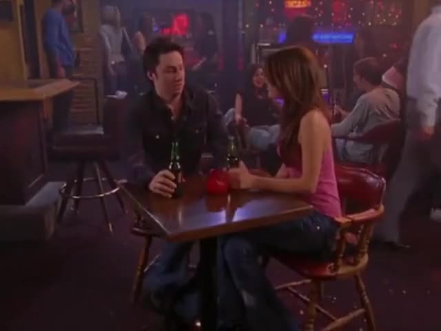 Clip of quote: - Where were we? - Do I smell banana conditioner?
