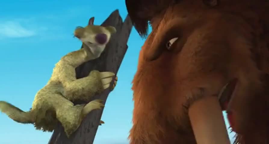 Clip of quote: LADY AND THE TRAMP ICE AGE STOP FOLLOWING ME