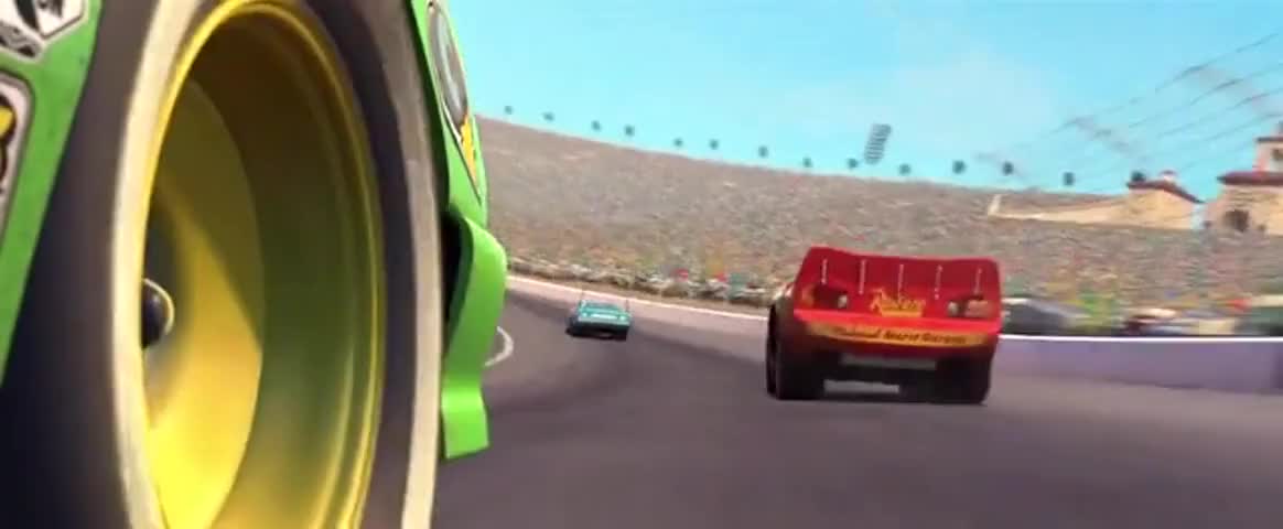 Clip of quote: - I taught him that. Ka-chow! - Ah!