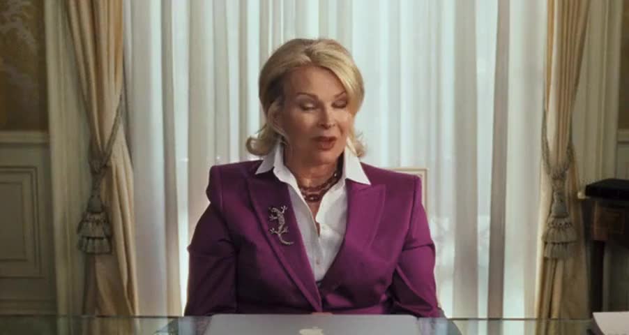 Clip of quote: - I'm impressed. - Really?
