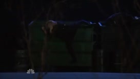 Clip of quote: Come back here-- Ow!