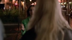 Clip of quote: Oh. Bonsoir.