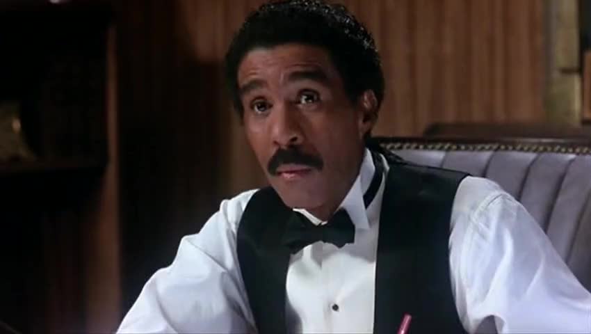 Clip of quote: - Quick's pulled up in a cab. - What's he doing in a cab?