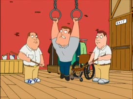 Clip of quote: And just like this. And watch my feet. And one, two, three.