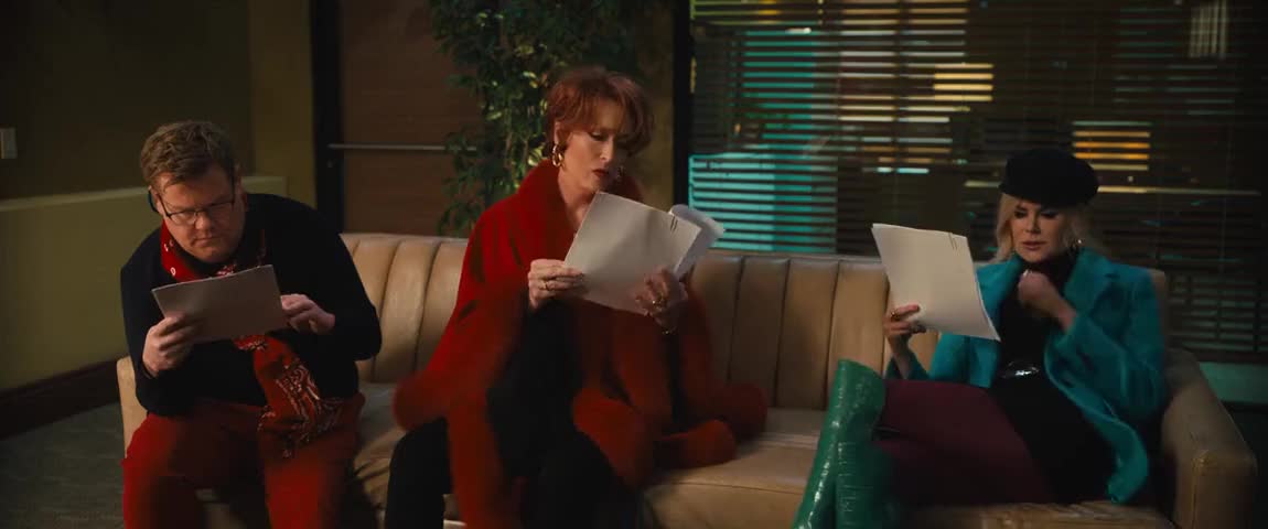 Clip of quote: -Oh, my God. [giggles] -Yeah!