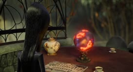 Clip of quote: Morticia!