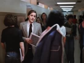 Clip of quote: Well, if you see that she gets here...