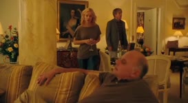 Clip of quote: - Do you want some more water? - I'm fine.