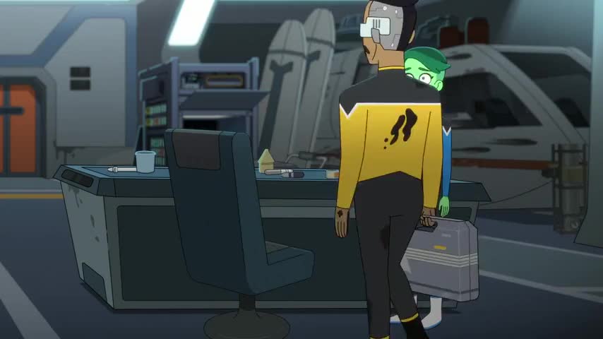 Clip of quote: How long have you been in there?