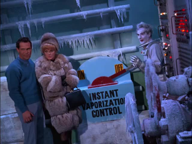 Clip of quote: Well, the tube is completely frost covered, so...