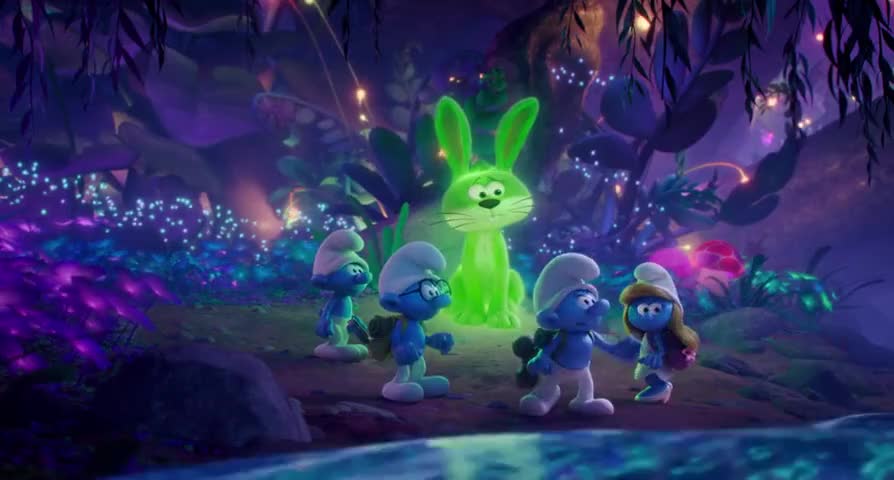 Clip of quote: Fear not, my intrepid Team Smurf.