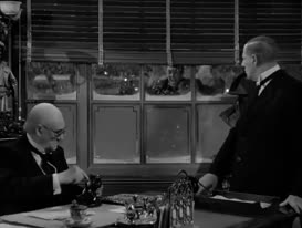 Clip of quote: Merry Christmas Mr Potter