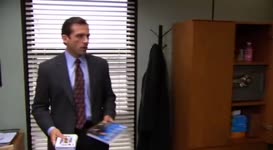 Clip of quote: Here we go. College road show. Gotta bring our A game.