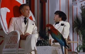Clip of quote: Oh, very good. He's not biting anymore, and he's starting to talk.