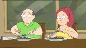 Clip of quote: - Ah, I remember your Miss Sausage Roll days, Vicky.