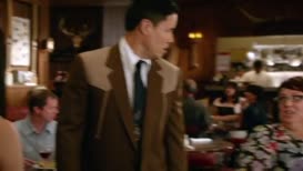 Clip of quote: - Could I just get my check, please? - No, I'm sorry.