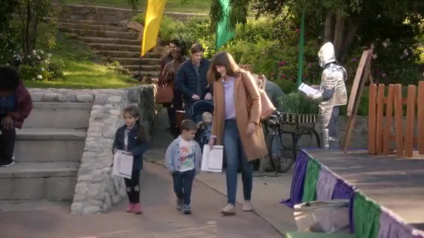 Clip of quote: - This is a program! Yes! - Here. Here's a program.