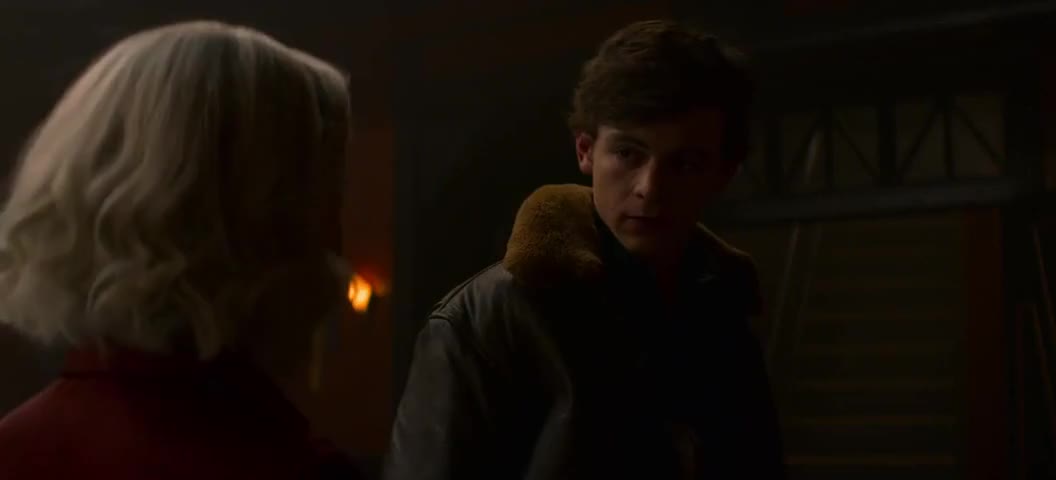 Clip of quote: And catching me.
