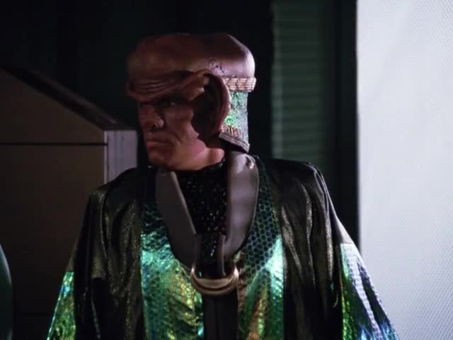 Clip of quote: approaching at high warp.