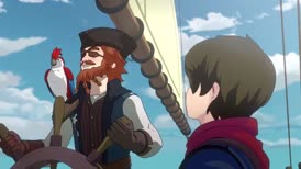 Clip of quote: -[seagull squawks] -[wind gusts]