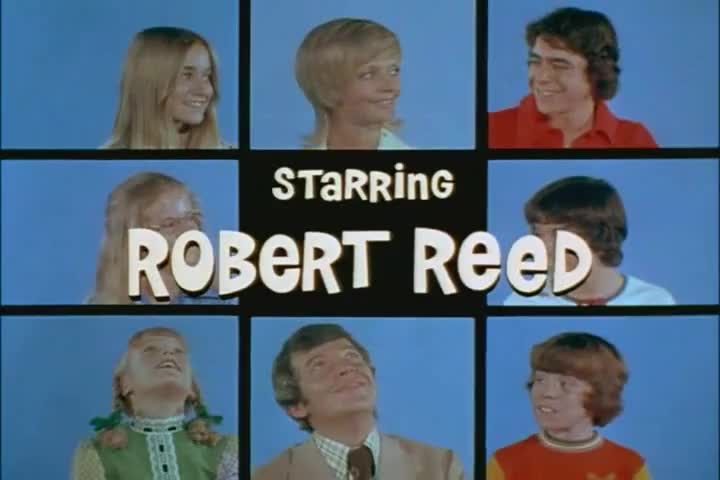 Clip of quote: ♪ That's the way we became the Brady Bunch. ♪