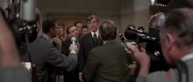 Clip of quote: - No comment, please. - How will you advise the president