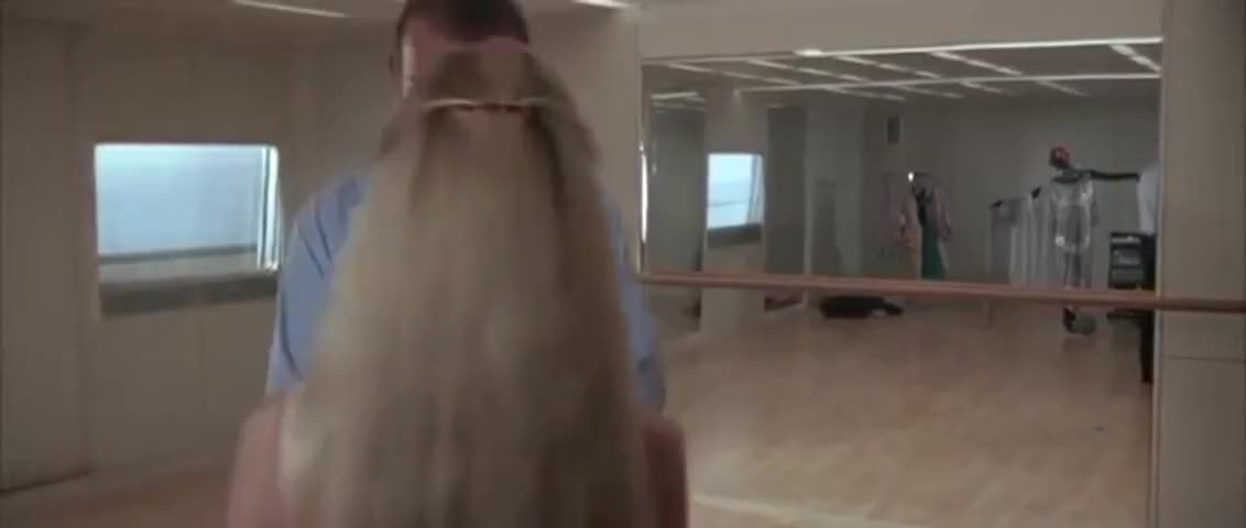 Clip of quote: I'm going to kiss you.