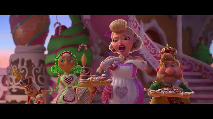 Clip of quote: I will make great candies out of you.
