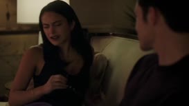 Clip of quote: And wait, have you and my father been talking behind my back?