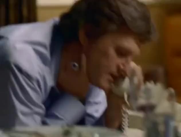 Clip of quote: - I guess I'll see you then. - You sound tired.