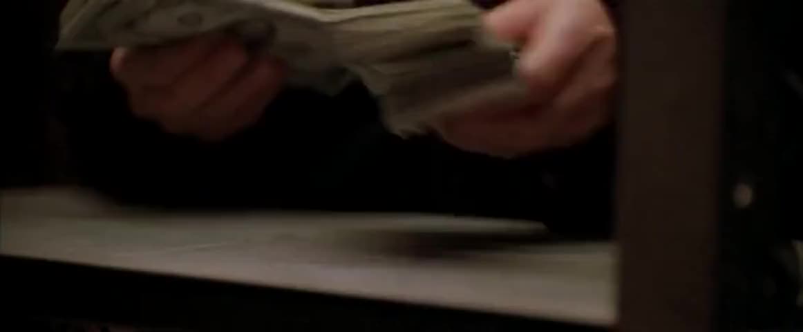 Clip of quote: HEY POKERSTARS GIVE ME THREE STACKS OF HIGH SOCIETY