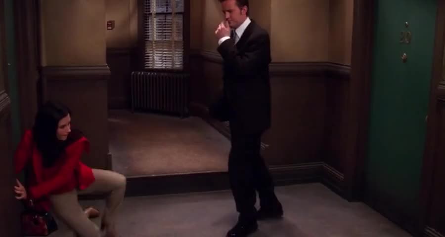 Clip of quote: I think one of the reasons "Friends" is so funny