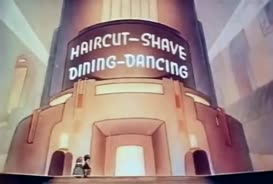 Clip of quote: [Beauty Parlor - Barber Shop] I think I'll tidy up a bit.