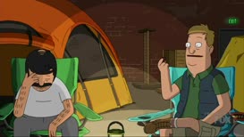 Clip of quote: Austin, please, is there another way out of here?