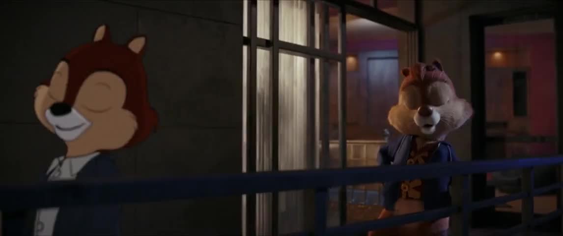 Clip of quote: 'Cause from where I am standing, there's only one crime-fighting team