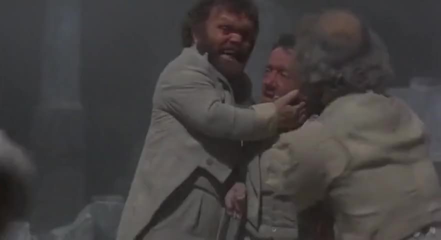 Clip of quote: He's okay! He's okay!