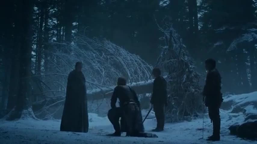 Clip of quote: Lady Sansa, I offer my services once again.